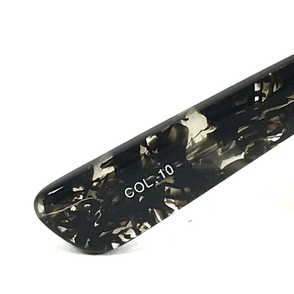 ogi Petite Eyeglasses Frames 9018 COL. 10 Black Marble Wire Rim 50-19-135